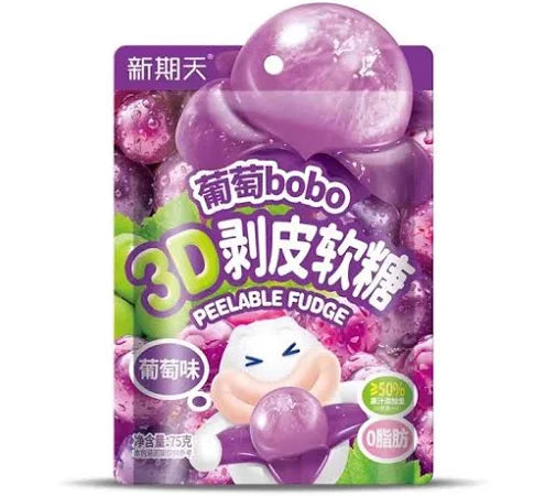 3D Peeling Gummy Grape Flavor